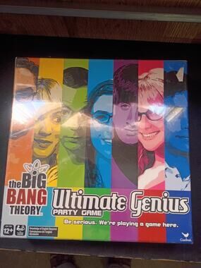 NIB Big Bang Theory Ultimate Genius Party Game Sealed 2013 Trivia TV Show